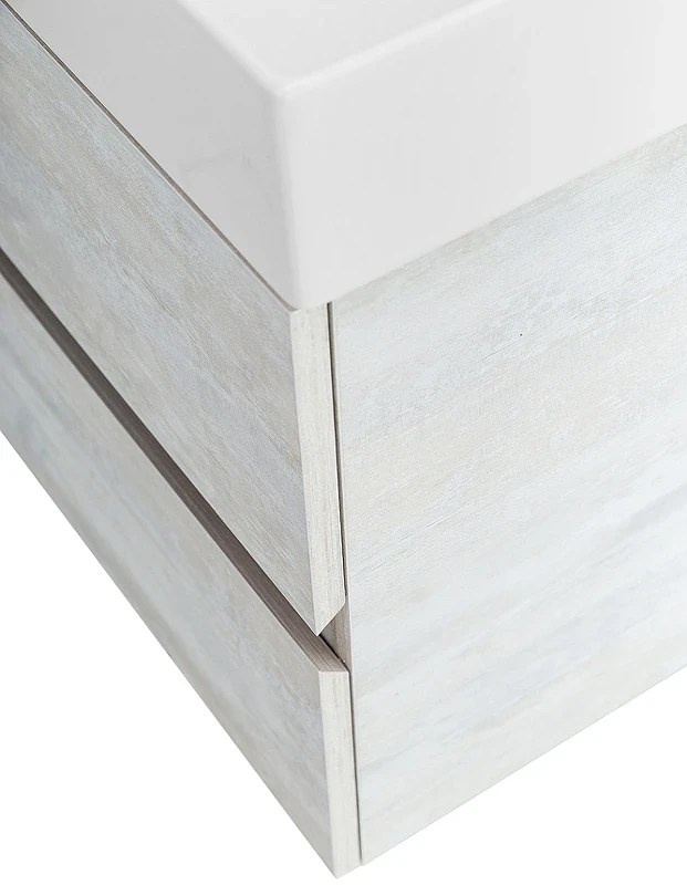 Тумба под раковину Cezares Molveno 46 120 MOLVENO 46-120-2C-SO-LB подвесная Legno Bianco МДФ / ЛДСП