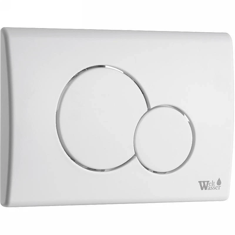 Комплект унитаза с инсталляцией WeltWasser MARBERG 507 + BAARBACH 004 GL-WT + MAR 507 RD GL-WT 10000010358 цвет Белый глянцевый с сиденьем Микролифт и клавишей смыва цвет Белый глянцевый