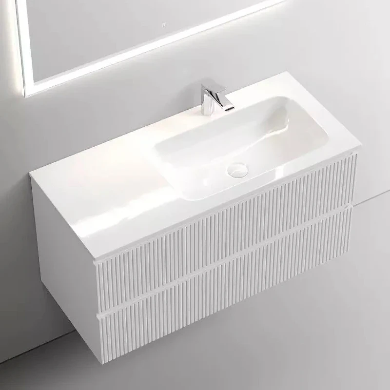 Тумба под раковину Sancos Snob T 100 R SNT100RW подвесная Bianco МДФ / ЛДСП