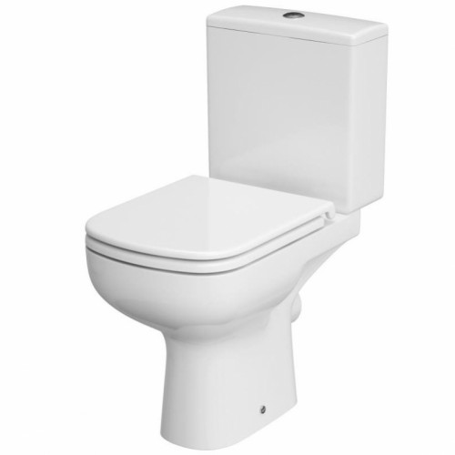 Унитаз компакт Cersanit Colour S-KO-COL011-3/5-COn-DL-w с бачком и сиденьем Микролифт фарфор напольный
