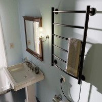 Электрический полотенцесушитель Маргроид Вид 4 800x500 04-8050-1049-9005R правый Черный матовый нержавеющая сталь