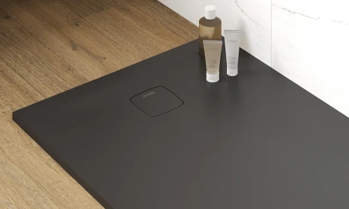Душевой поддон из искусственного камня Starohome Cosmo 100х80 88539288 Black Matt