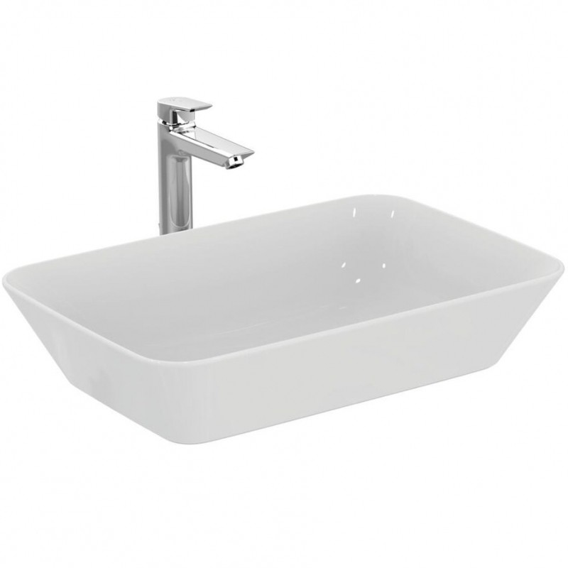 Раковина-чаша Ideal Standard Connect Air 60 E034801 Euro White фарфор накладная