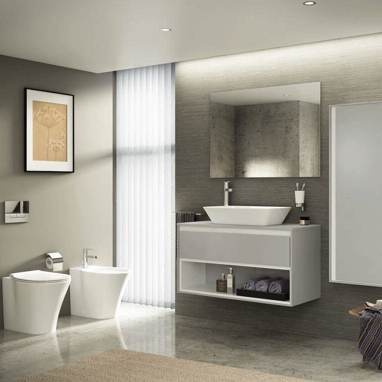 Раковина-чаша Ideal Standard Connect Air 60 E034801 Euro White фарфор накладная