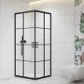Душевой уголок RGW Passage 90x90 06083499-84 профиль цвет Черный стекло рисунок-черный принт