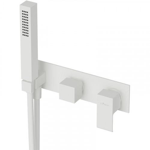 Смеситель для душа Cezares Porta PORTA-VDM2-BIO Белый матовый латунь встраиваемый