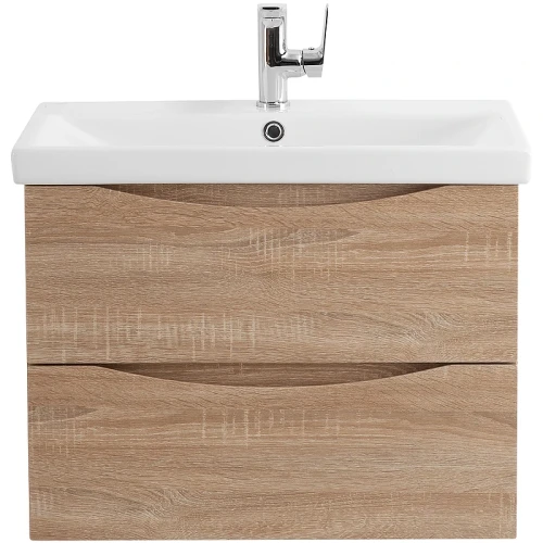 Тумба под раковину BelBagno Marino-Cer 70 MARINO-CER-700-2C-SO-WO-P подвесная Rovere Bianco МДФ / ЛДСП