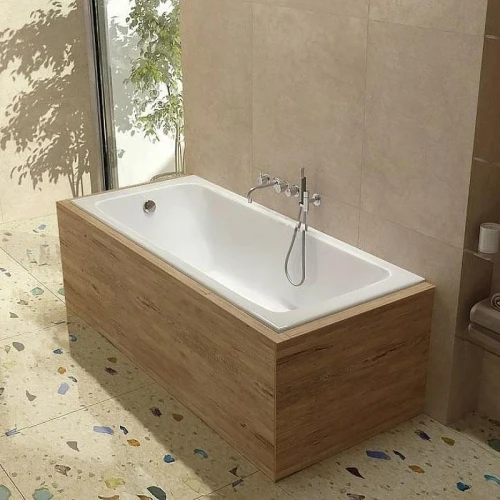 Чугунная ванна Wotte Line 150x70 БП-э00д1465 без антискользящего покрытия, с ножками 248504000