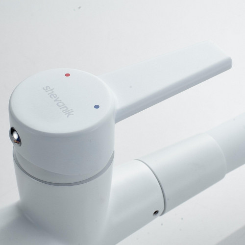 Смеситель для кухни Shevanik S668C цвет Белый