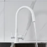 Смеситель для кухни Shevanik S668C цвет Белый