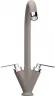 Смеситель для кухни Ulgran Classic U-011-302 Песочный латунь