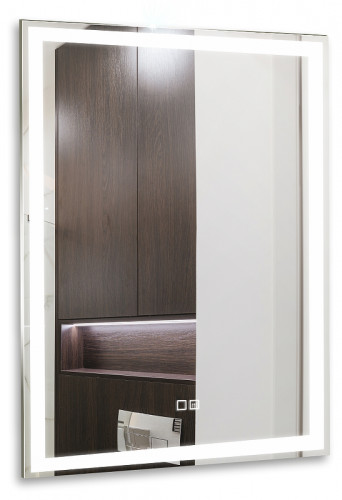 Зеркало AQUAme AQM9105 60 с подсветкой с сенсорным выключателем с подогревом и диммером