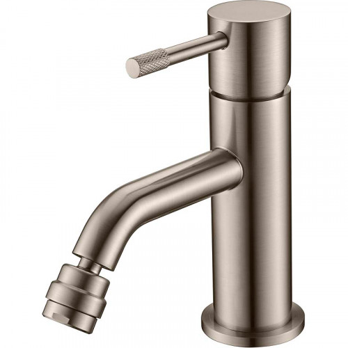 Смеситель для биде Boheme Uno 466-NB Никель латунь