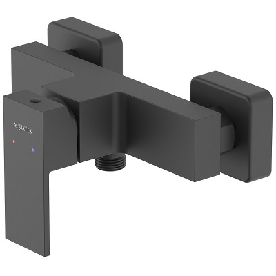 Комплект смесителей Aquatek Либра AQ1631MB Черный матовый