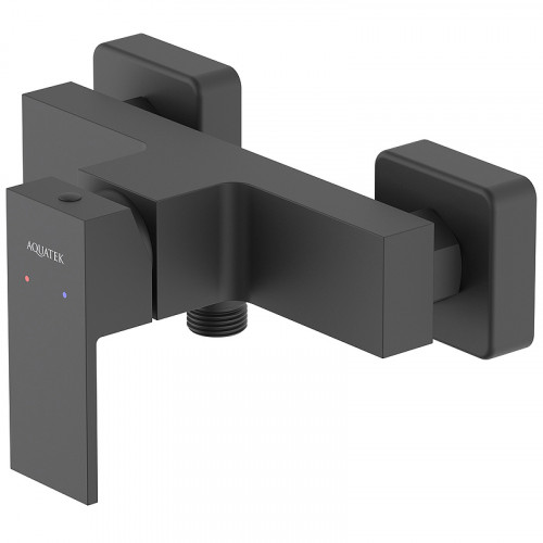 Комплект смесителей Aquatek Либра AQ1631MB Черный матовый