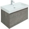 Тумба под раковину Aquanet Nova Lite 100 242579 подвесная Дуб рошелье МДФ / ЛДСП