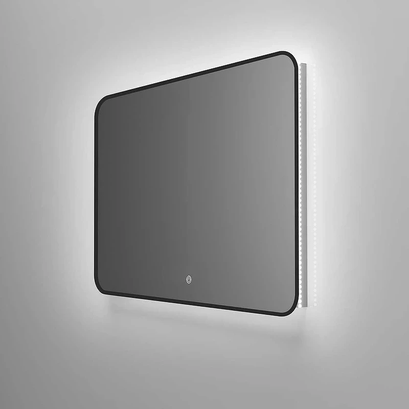 Зеркало Vincea 100 VLM-3VC100B с подсветкой Черное с сенсорным выключателем и диммером стекло