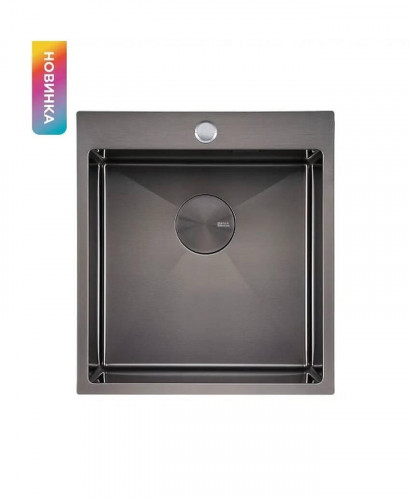 Кухонная мойка Seaman Eco Marino 44 SMV-440-GL.A цвет Светлая оружейная сталь