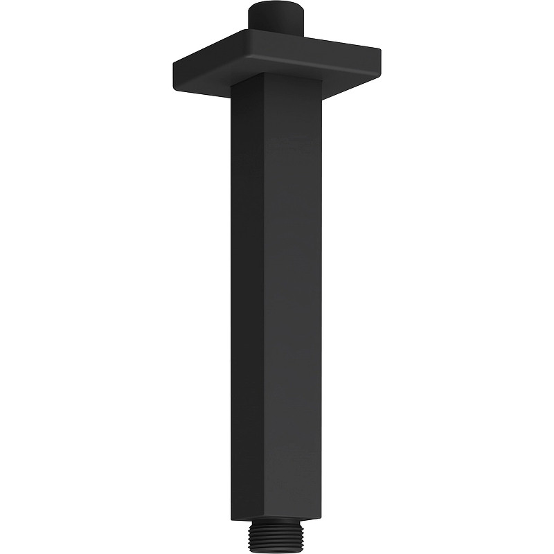 Кронштейн для верхнего душа WasserKRAFT Abens A152 Черный матовый латунь на потолок