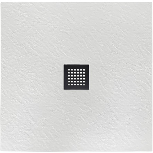 Душевой поддон из искусственного камня BelBagno Uno 80x80 TRAY-MR-UNO-A-80-35-W-NO Белый