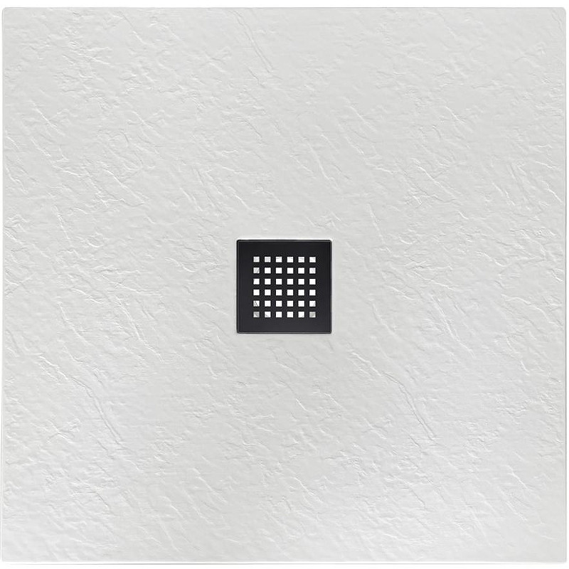 Душевой поддон из искусственного камня BelBagno Uno 80x80 TRAY-MR-UNO-A-80-35-W-NO Белый