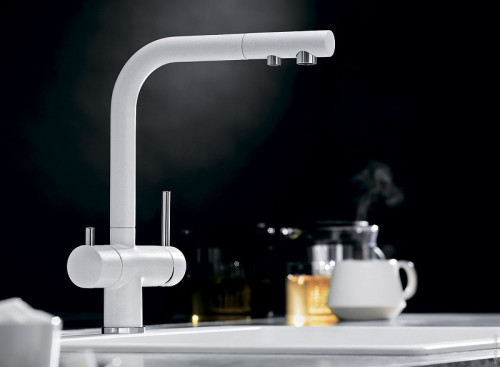 Смеситель для кухни Blanco Fontas II 525141 Белый латунь