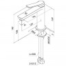 Смеситель для раковины Iddis Parker PARBL00i01 Хром