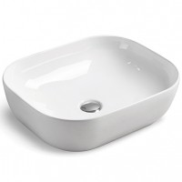Раковина-чаша Ceramicanova Element 50 CN6008 Белая фарфор накладная