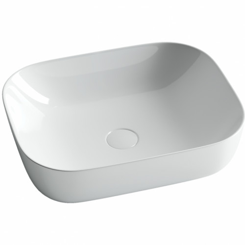 Раковина-чаша Ceramicanova Element 50 CN6008 Белая фарфор накладная