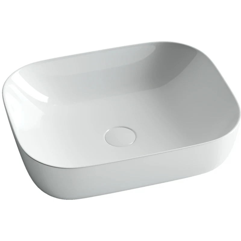 Раковина-чаша Ceramicanova Element 50 CN6008 Белая фарфор накладная