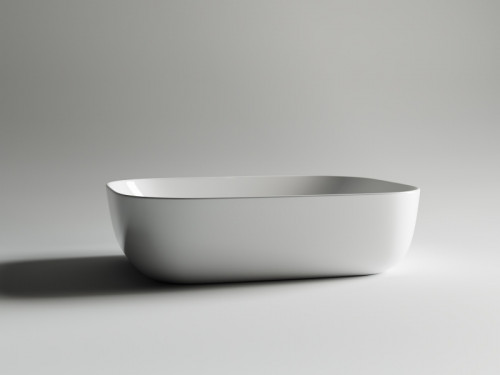 Раковина-чаша Ceramicanova Element 50 CN6008 Белая фарфор накладная