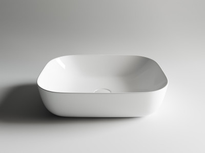 Раковина-чаша Ceramicanova Element 50 CN6008 Белая фарфор накладная