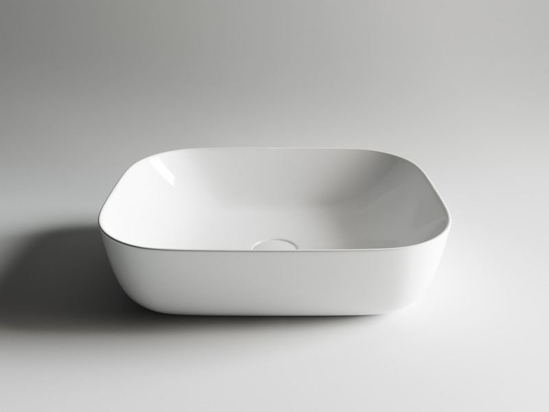 Раковина-чаша Ceramicanova Element 50 CN6008 Белая фарфор накладная