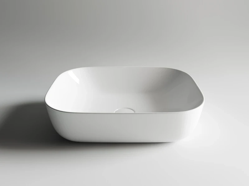 Раковина-чаша Ceramicanova Element 50 CN6008 Белая фарфор накладная