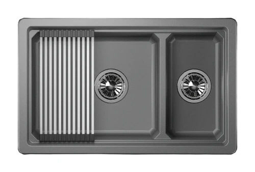 Кухонная мойка Granula Kitchen Space 73 7304U цвет Алюминиум