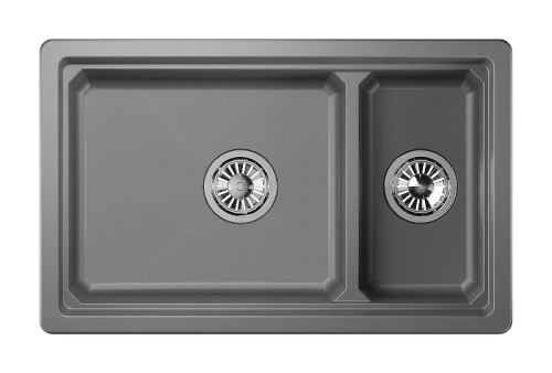 Кухонная мойка Granula Kitchen Space 73 7304U цвет Алюминиум