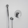 Гигиенический душ со смесителем WasserKRAFT Dill A06157 Хром латунь на стену