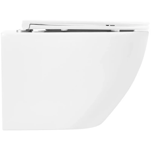 Унитаз BelBagno Sfera-R BB046CHR/BB870SC подвесной с сиденьем Микролифт фаянс подвесной