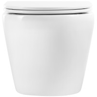 Унитаз BelBagno Sfera-R BB046CHR/BB870SC подвесной с сиденьем Микролифт фаянс подвесной