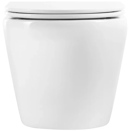 Унитаз BelBagno Sfera-R BB046CHR/BB870SC подвесной с сиденьем Микролифт фаянс подвесной