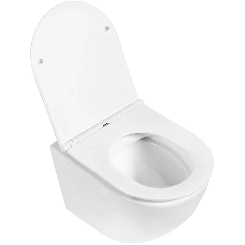 Унитаз BelBagno Sfera-R BB046CHR/BB870SC подвесной с сиденьем Микролифт фаянс подвесной