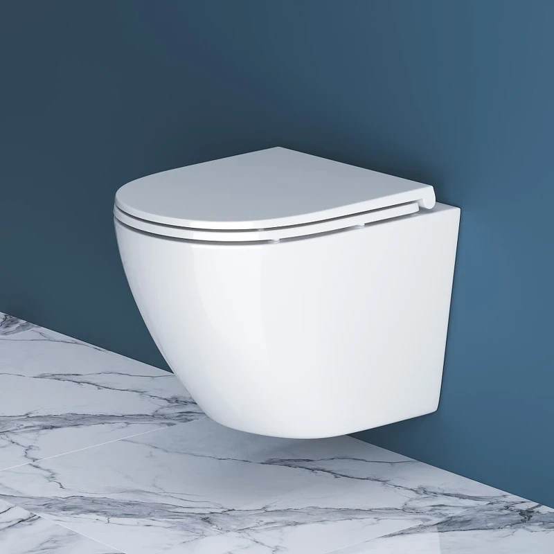 Унитаз BelBagno Sfera-R BB046CHR/BB870SC подвесной с сиденьем Микролифт фаянс подвесной