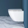 Унитаз BelBagno Sfera-R BB046CHR/BB870SC подвесной с сиденьем Микролифт фаянс подвесной