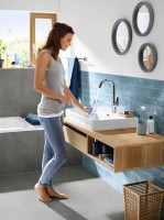 Смеситель для раковины Hansgrohe Novus 71126000 Хром латунь