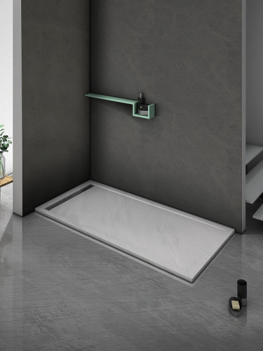 Душевой поддон из искусственного камня WeltWasser WW TRS 14080 STONE-WT 140x80 10000004374 Белый