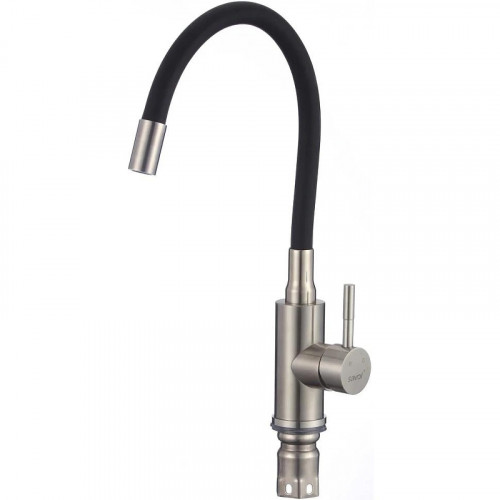 Смеситель для кухни Savol S-SUS6002-01 цвет Сатин Черный