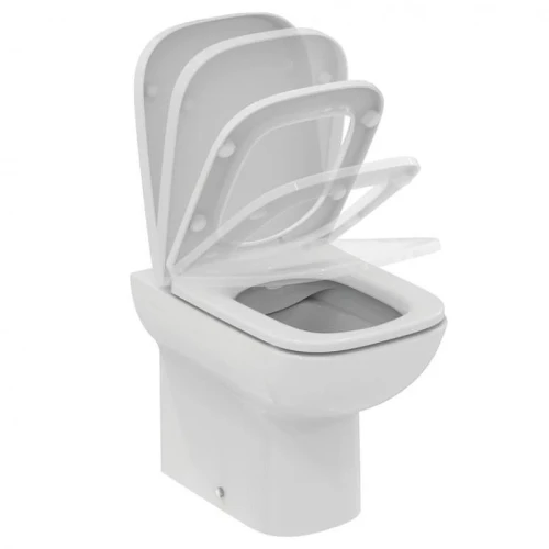 Унитаз приставной Ideal Standard I.Life A T471901 цвет Euro White / Евробелый без сиденья