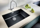 Кухонная мойка Blanco Subline 700-U 523449 Серый беж искусственный камень (литьевой мрамор) встраиваемый