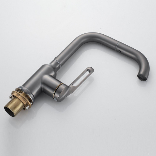 Смеситель для раковины Raffine F201T цвет Оружейная сталь