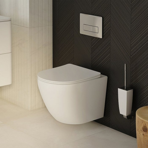 Унитаз Iddis Blanco BLARNSEi25 подвесной с сиденьем Микролифт фарфор подвесной